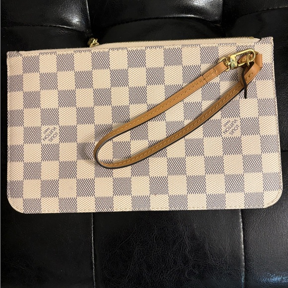Handbags - Louis Vuitton Damier Azur Neverfull MM Pouchette